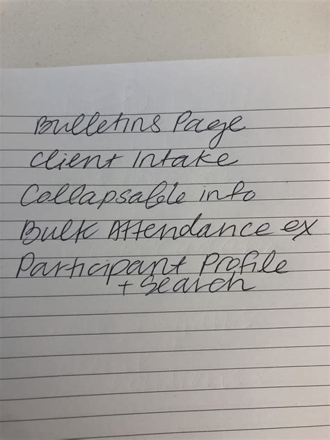 My half cursive half print. I feel like it's changing all the time ...