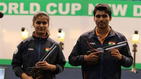 Shooting WC: Manu, Chaudhary Win Mixed Team 10m Pistol Gold