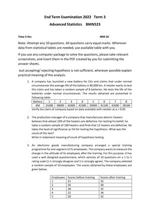 Unit 14 Chi Square Test - UNIT 9: CHI-SQUARE TEST UNIT STRUCTURE 9 ...