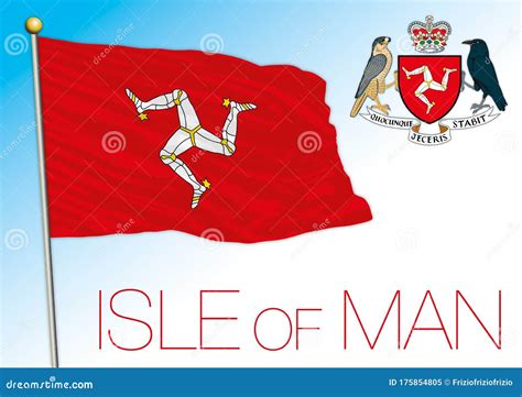 Isle Of Man National Flag Collection, Eight Versions Of Isle Of Man ...