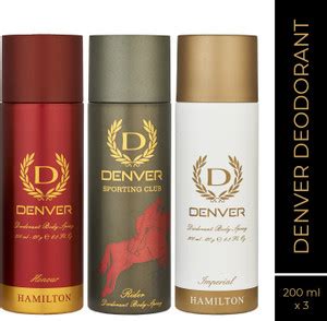DENVER Imperial,Sporting Club Rider & Honour Long Lasting Deodorant ...