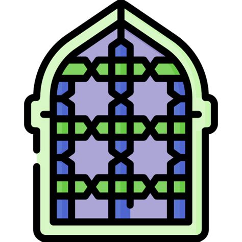 Stained glass window - Free cultures icons