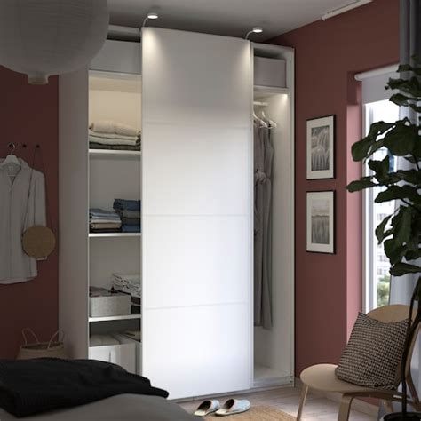 PAX Wardrobe frame, white, 75x58x236 cm - IKEA