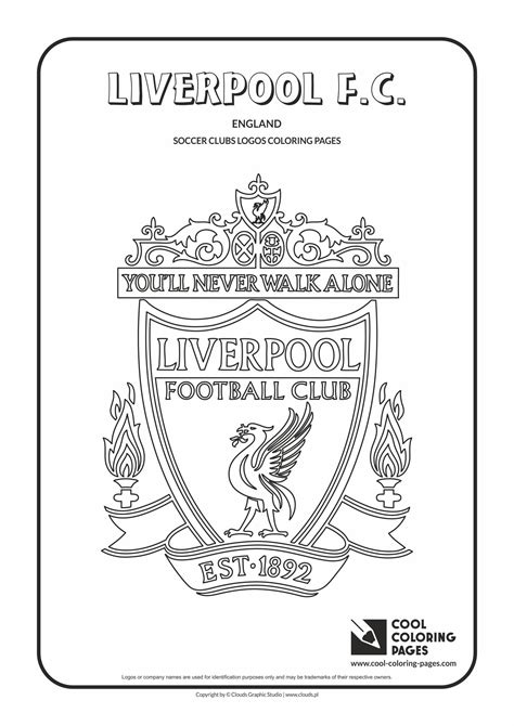 Liverpool F.C. Logo Coloring Page