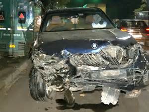 Road crash: BMW rams motorcycle near Delhi Cantt; finance ministry ...