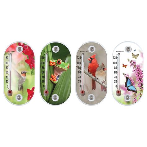 AcuRite Analog Outdoor Assorted colors Thermometer in the Thermometer ...