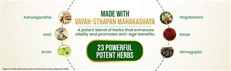 Buy Zandu Dirghayuprash: Anti Age Action* with Vayasthapan Mahakashaya ...