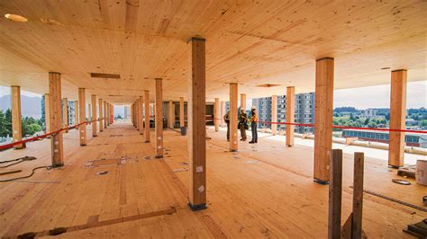 Here’s what a high-rise built entirely from timber looks like ...