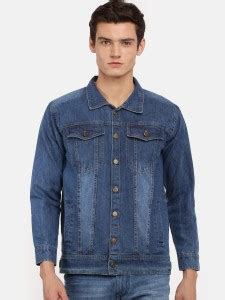 VOXATI Full Sleeve Solid Men Denim Jacket - Buy VOXATI Full Sleeve ...
