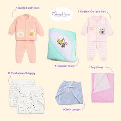 Winter Hospital Kit for Newborn Baby | 20 Baby Essentials 0–6 Months ...