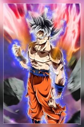 Goku Ultra Instinct Anime Ball Dragon Goku Instinct Super Ultra Matte ...