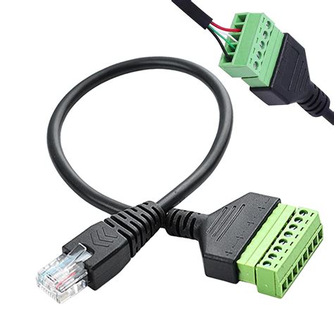 Network Extension Cable | 30CM Phone Jack to Ethernet Adapter Terminal ...