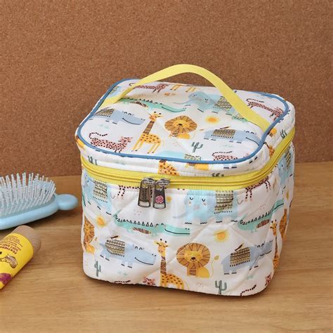 Vanity Pouch - Safari Animal – Rosada Baby