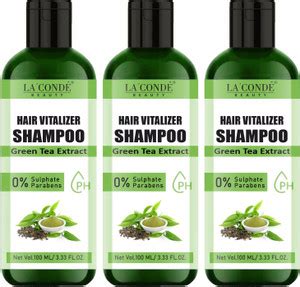 La'Conde Hair Vitalizer Shampoo with Green Tea Extract Keep Scalp ...