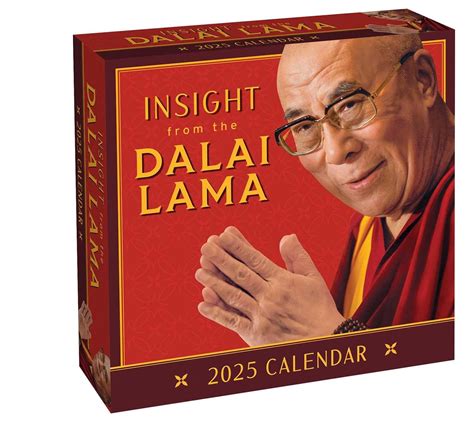 Buy Insight from the Dalai Lama 2025 Day-to-Day Calendar Book Online at ...