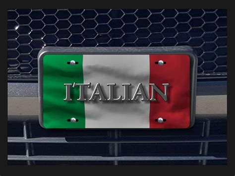 Italian License Plate - Etsy