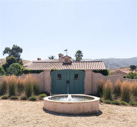 Spanish Revival Barn and Grounds - Cindy Hattersley Design