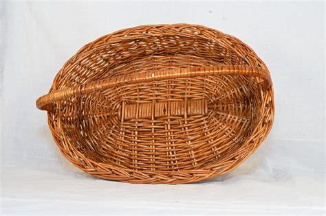 Handwoven Wicker Picnic Basket