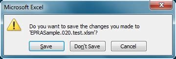 Image result for Excel Save File Prompt