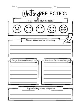 Image result for Student Writing Reflection