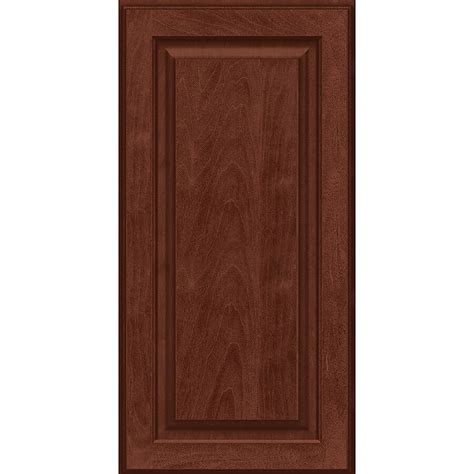 KraftMaid 15-in W x 15-in H Kaffe Maple Kitchen Cabinet Sample in the ...