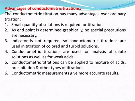 Image result for Conductometric Titration