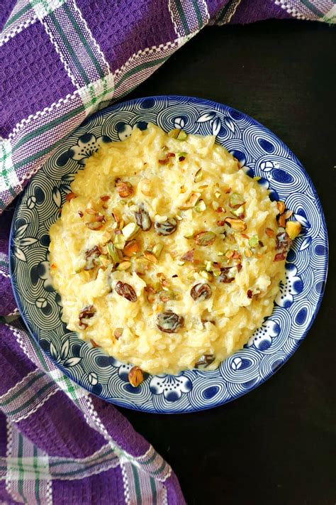 Indian Rice Pudding - My Gorgeous Recipes