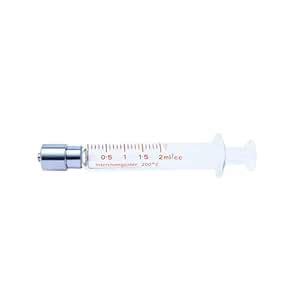Truth Laboratory Glass Syringe (Stainless Steel Luer Lock Tip) SS-CL ...
