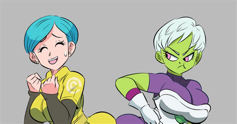 Dragon Ball, Bulma (Dragon Ball), Cheelai / Bulma vs Cheelai - Booty ...