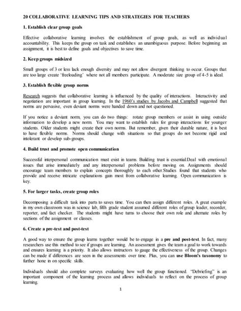 Image result for Collaborative Learning Strategies