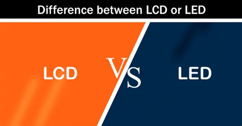 Image result for Difference Between LCD vs LED