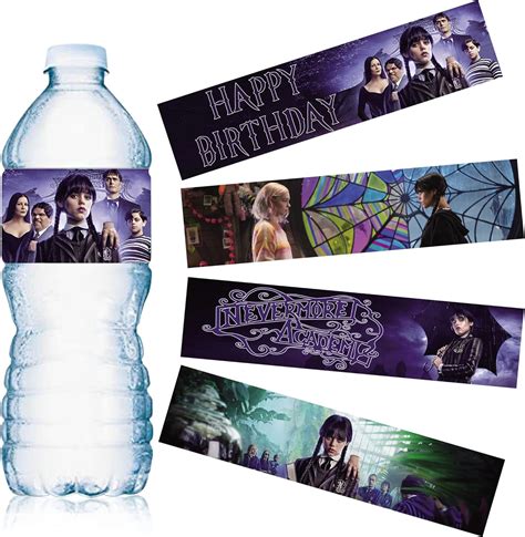 Wednesday Addams Birthday Party Decorations, 48pcs India | Ubuy