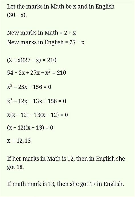 Sama got 30 marks out of 40 in her 1st math test in her second math ...
