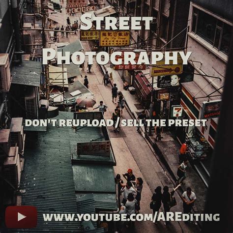 Street photography free lightroom preset – Artofit