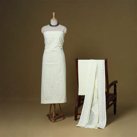 Handmade Applique Work Dress Materials Online | iTokri