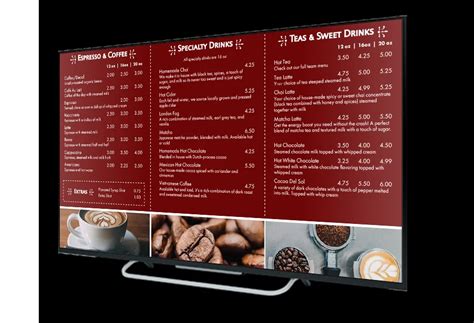 Image result for Digital Menu Board PowerPoint Template