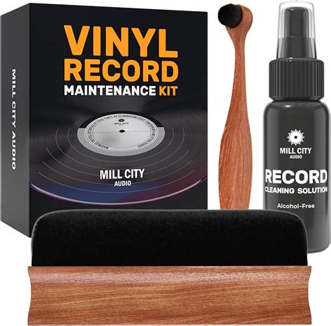 Amazon.com: Mill City Audio Vinyl Record Cleaning Kit | Includes ...