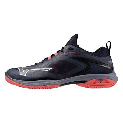 MIZUNO WAVE CLAW NEO 3 UNISEX BADMINTON SHOES BARITONE BLUE/WHITE/CALY ...
