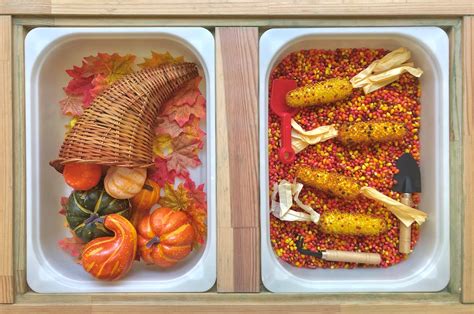Fall Sensory Bin