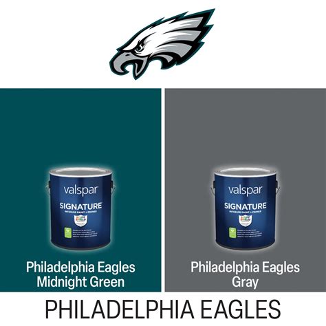 Shop Valspar Philadelphia Eagles Paint Project Kit at Lowes.com