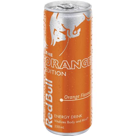 Calories in Red Bull Orange Energy Drink calcount