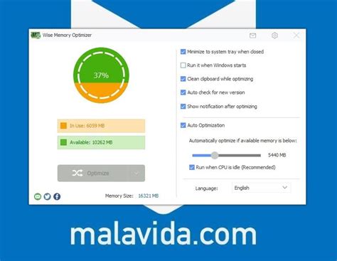 Descargar Wise Memory Optimizer 4.1 para PC Gratis
