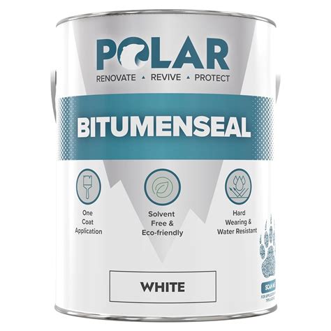 Polar Specialist Coatings Polar Premium Bitumenseal Grey Paint - 5kg ...