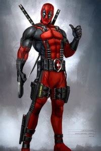 Superhero Deadpool Posters, Unframed, With Double Sided Tape Paper ...