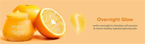 Buy Dot & Key Glow - C Sleep Mask, Vitamin C Overnight Radiance | Face ...