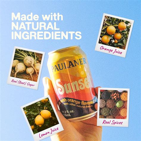 PaulanerSunset Paulaner Sunset Classic Orange Cola Soda Soft Drink ...