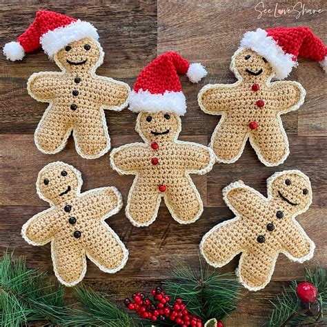 Gingerbread Man Pattern Crochet