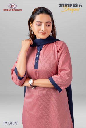 Stripes & Drapes - MSTD9 | Kothari Uniforms | Mens and Female Uniform Combo