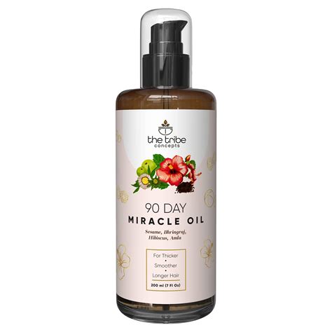 Buy The Tribe Concepts 90 Day Miracle Hair Growth Oil for Hairfall ...
