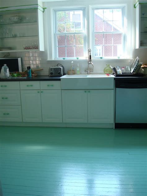 DIY: Painted Kitchen Floor for $50! - Effortless Style Blog